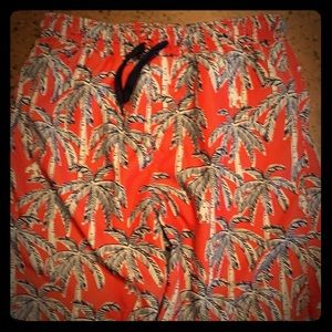 Lands End boys swim trunks